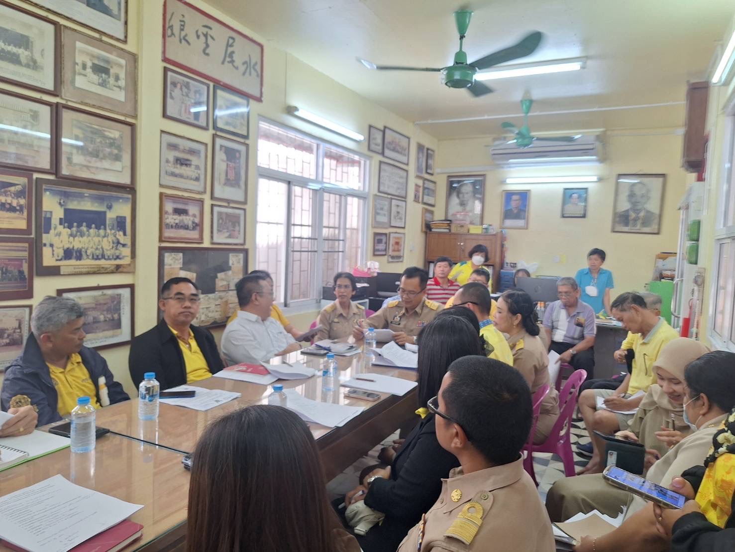 การประชุมเตรียมความพร้อมพิธีบรรจุมวลสารมงคล และพิธีสมโภชกระถางธูปพระราชทาน สมเด็จพระกนิษฐาธิราชเจ้า กรมสมเด็จพระเทพรัตนราชสุดา ฯ สยามบรมราชกุมารี