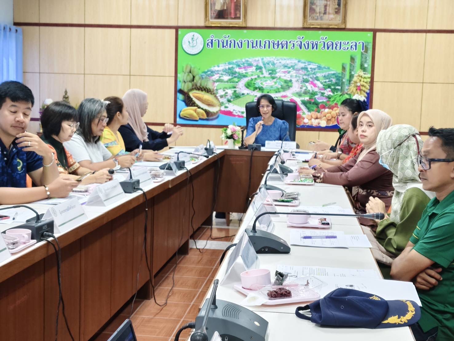 ประชุมคณะอนุกรรมการส่งเสริมวิสาหกิจชุมชนจังหวัดยะลา