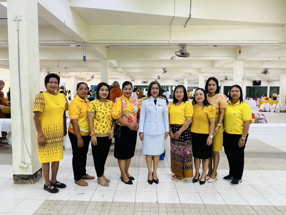 พิธีเจริญพระพุทธมนต์ และทำบุญตักบาตร และพิธีทางศาสนามหามงคล ถวายพระราชกุศล พระบาทสมเด็จพระเจ้าอยู่หัว เนื่องในโอกาสวันเฉลิมพระชนมพรรษา 28 กรกฎาคม 2568