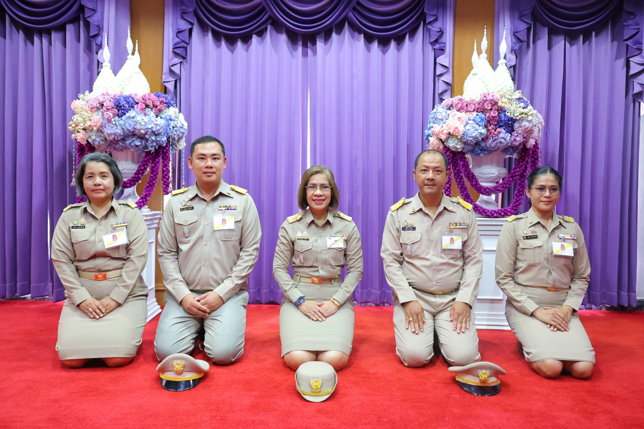 จัดประดับตกแต่งสถานที่ ณ อาคารจวนผู้ว่าราชการจังหวัดยะลา เพื่อเตรียมการรับเสด็จฯ สมเด็จพระกนิษฐาธิราชเจ้า กรมสมเด็จพระเทพรัตนราชสุดา สยามบรมราชกุมารี ในโอกาสเสด็จพระราชดำเนินทรงปฏิบัติพระราชกรณียกิจ ในพื้นที่จังหวัดยะลา