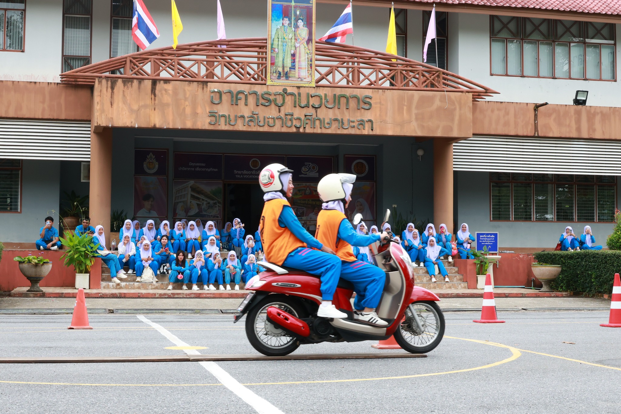 โครงการขับขี่ปลอดภัยสร้างวินัยจราจร ประจำปีการศึกษา 2568