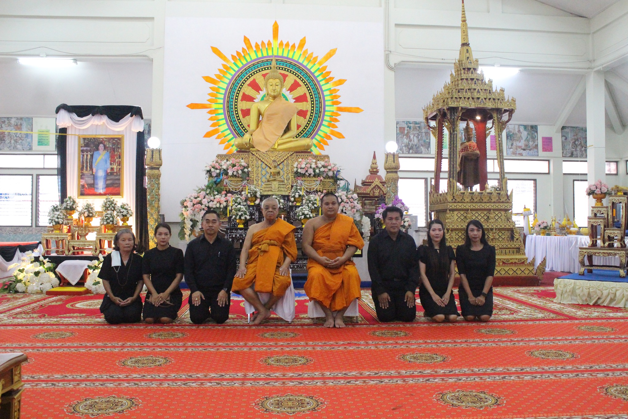 พิธีสวดพระอภิธรรม ถวายเป็นพระราชกุศลแด่สมเด็จพระนางเจ้าสิริกิติ์ พระบรมราชินีนาถ พระบรมราชชนนีพันปีหลวง พระผู้เสด็จสู่สวรรคาลัย เมื่อวันที่ 24 ตุลาคม 2568