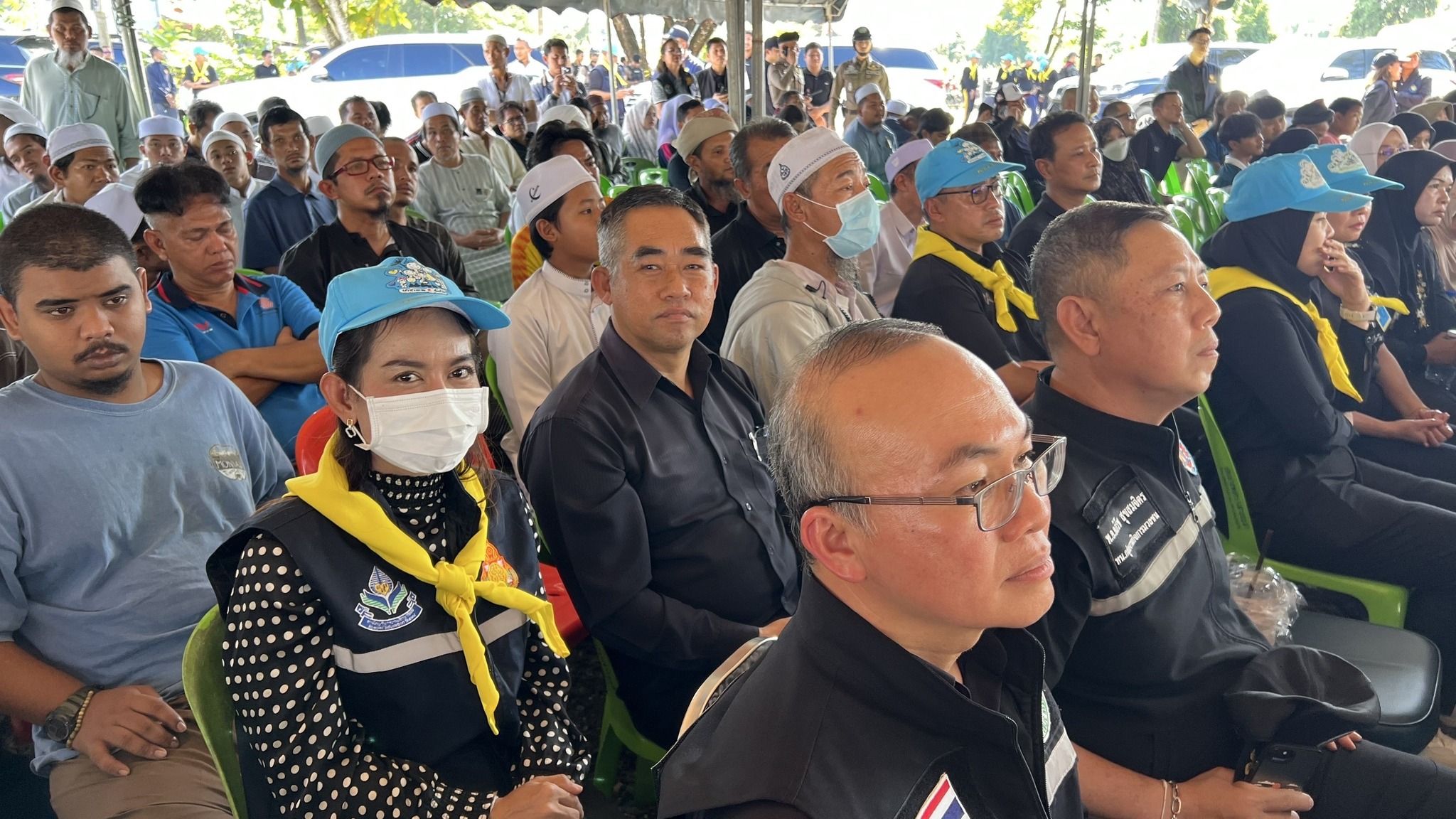 ร่วมต้อนรับรองนายกรัฐมนตรีและคณะ กิจกรรม จิตอาสาพัฒนาฟื้นฟูหลังเกิดเหตุอุทกภัยในพื้นที่จังหวัดยะลา (BigCleaning)