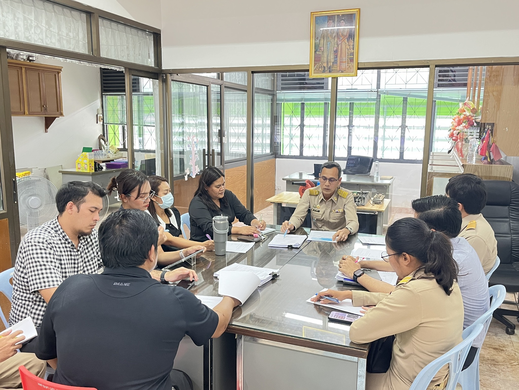 ประชุมเตรียมความพร้อมนำเสนอข้อมูล ทุนกองทุนเพื่อความเสมอภาคทางการศึกษา