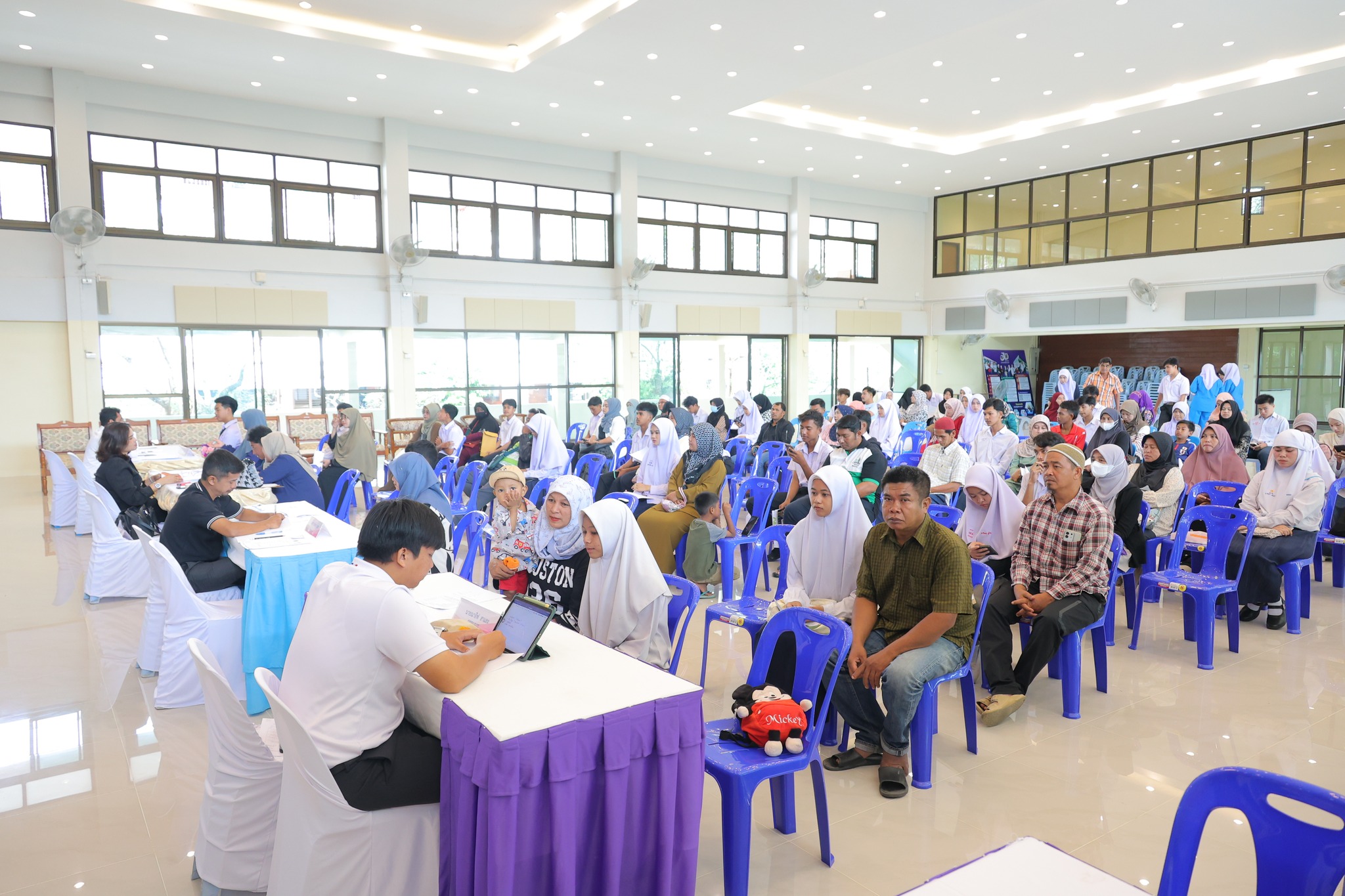 สอบสัมภาษณ์ทุนโครงการสนับสนุนทุนการศึกษาเพื่ออาชีพแก่เยาวชนในเขตพัฒนาพิเศษชายแดนภาคใต้ (ทุน CP ALL เยาวชนใต้)