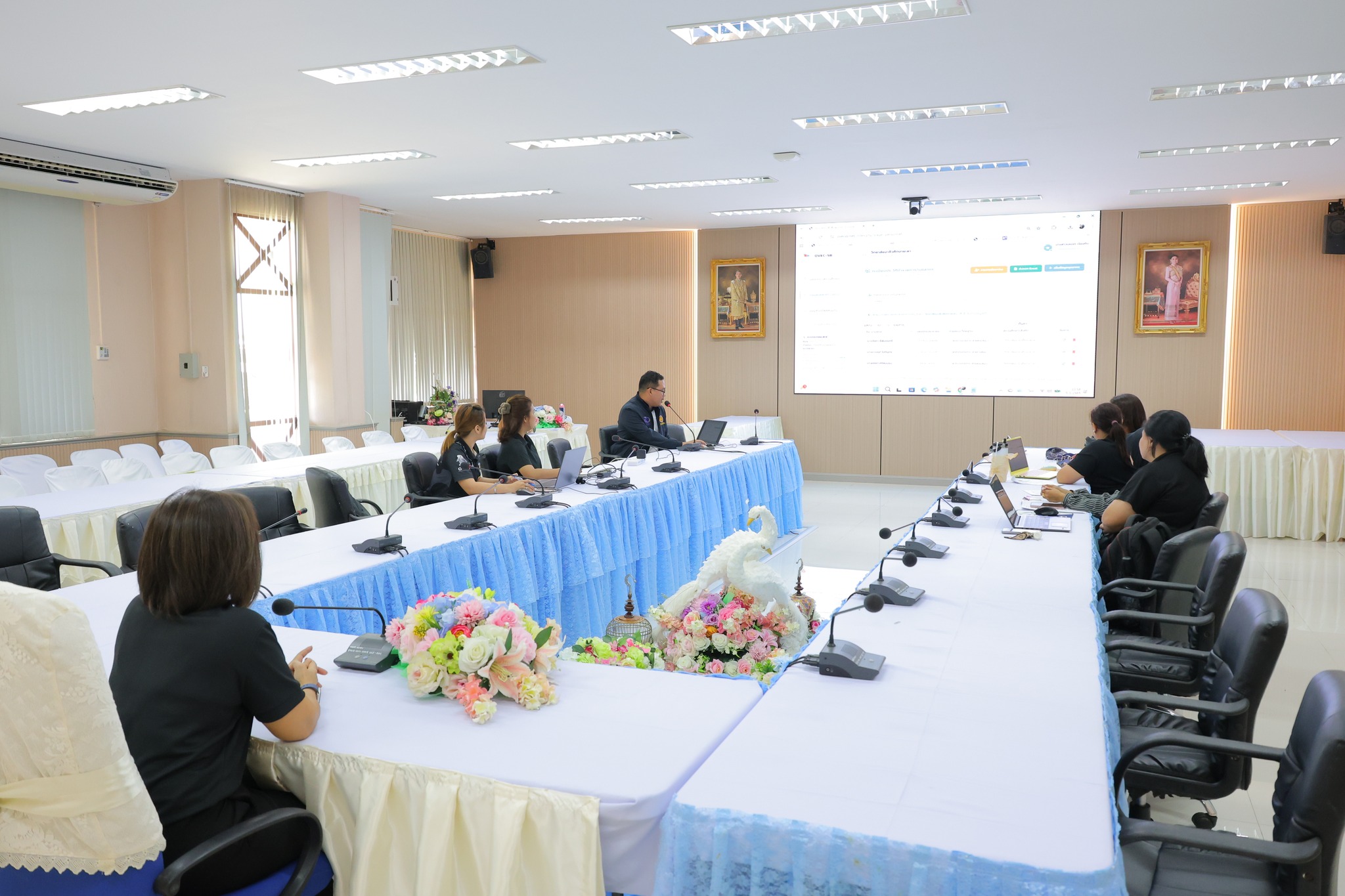 ทดสอบระบบฐานข้อมูลสารสนเทศในเขต จชต.