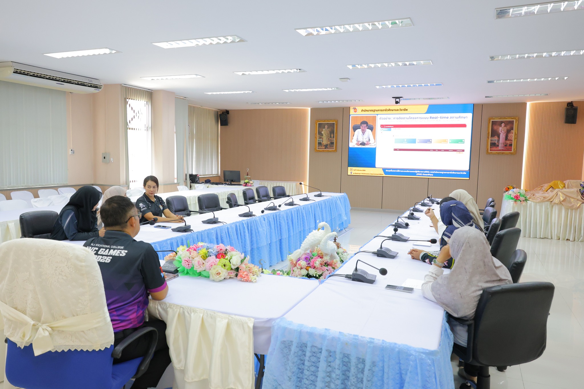ประชุมชี้แจงการใช้งานระบบบริหารแผนปฏิบัติราชการดิจิทัล ของสำนักมาตรฐานการอาชีวศึกษาและวิชาชีพ (OVEC-SmartPlan)
