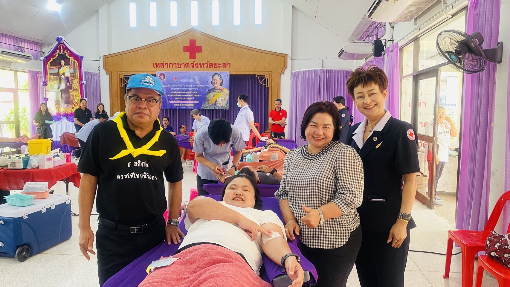 ร่วมบริจาคโลหิต ถวายเป็นพระราชกุศลแด่ กรมสมเด็จพระเทพรัตนราชสุดาฯ สยามบรมราชกุมารี เนื่องในโอกาสวันคล้ายวันพระราชสมภพ 2 เมษายน 2569