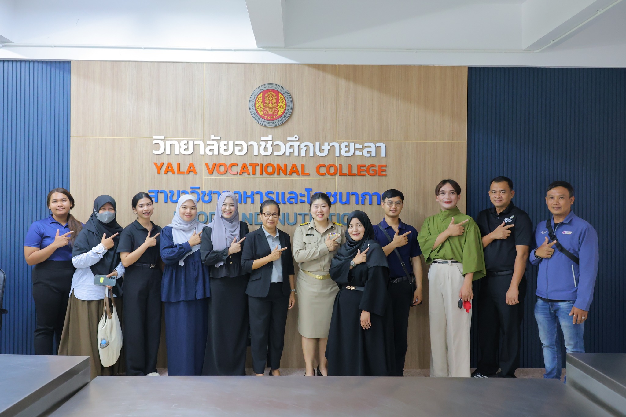 ศึกษาดูงานด้านการจัดการเรียนสอนแผนกวิชา และการบริหารจัดการด้านอาหารในแผนกวิชาอาหารและโภชนาการ วิทยาลัยอาชีวศึกษายะลา