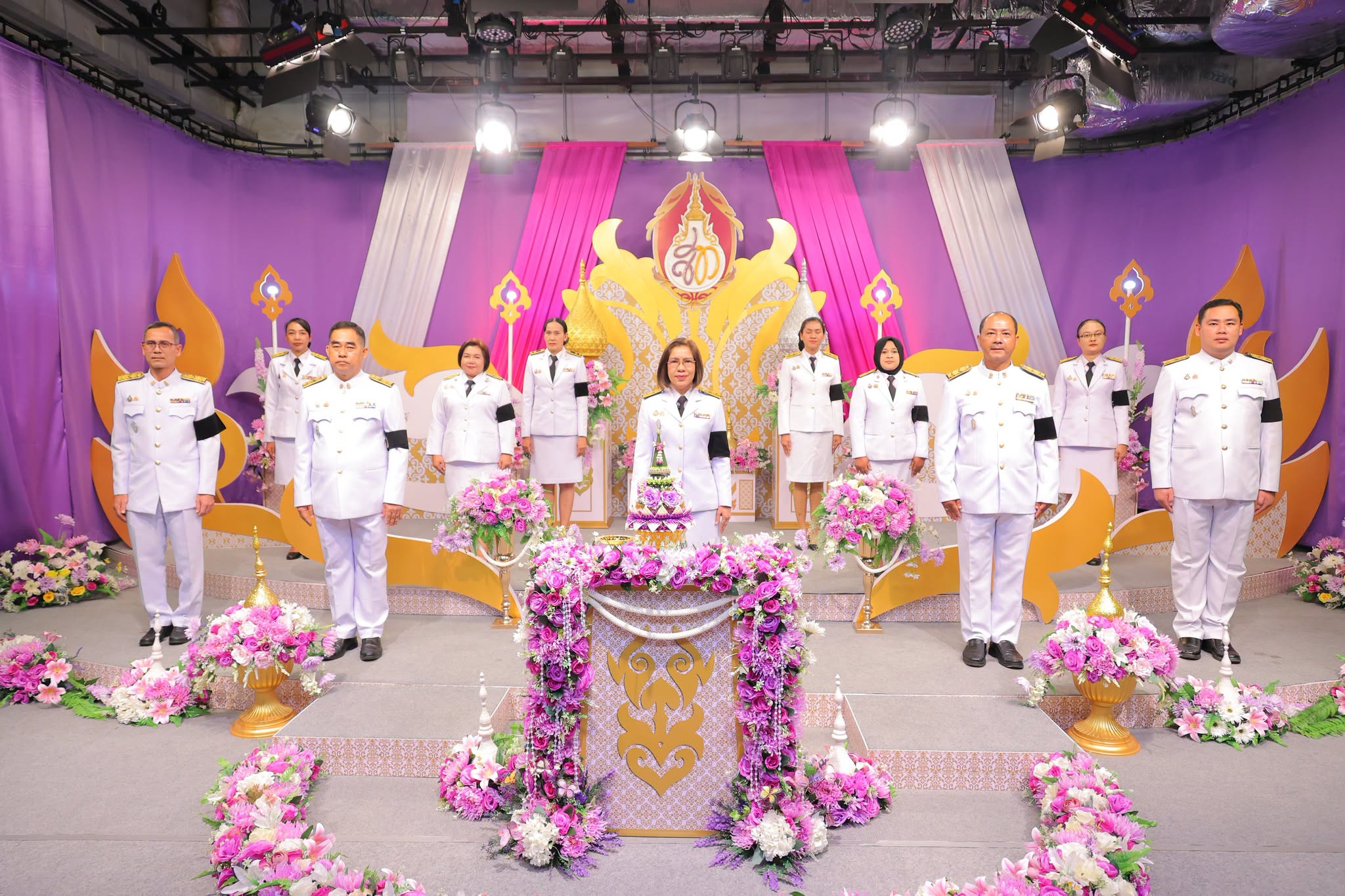 บันทึกเทปถวายพระพรชัยมงคล สมเด็จพระนางเจ้าสุทิดา พัชรสุธาพิมลลักษณ พระบรมราชินี เนื่องในโอกาสวันเฉลิมพระชนมพรรษา