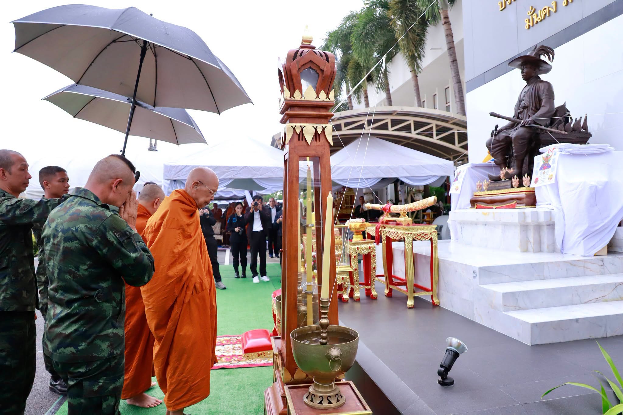 พิธีสมโภชและมังคลาภิเษกพระบรมรูป “สมเด็จพระเจ้าตากสินมหาราช”
