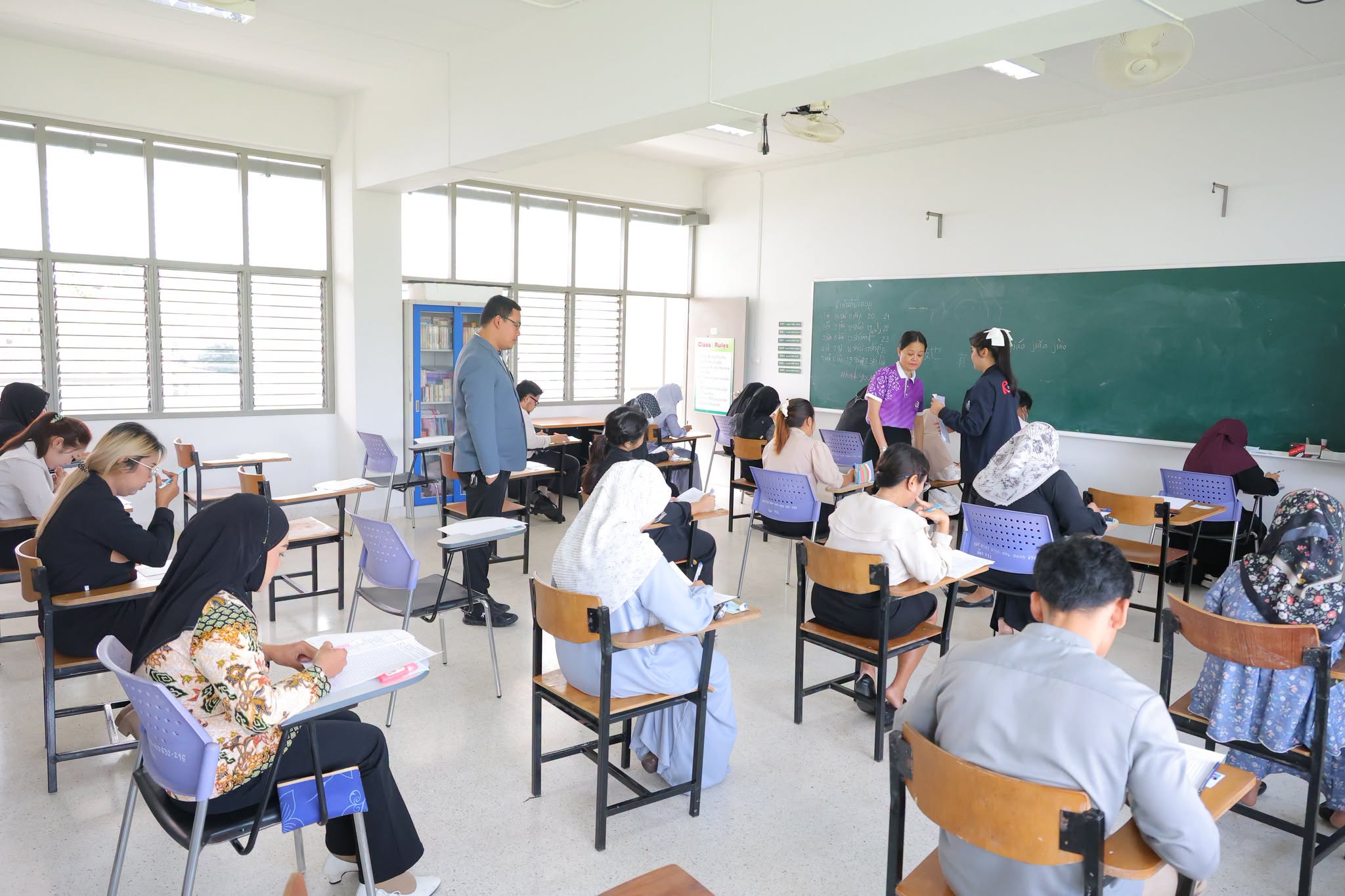 การประเมินสมรรถนะ ครั้งที่ 1 (สอบข้อเขียน) ด้านความรู้ความสามารถทั่วไป และความรู้ความสามารถเฉพาะตำแหน่ง พนักงานบริหารทั่วไป (ด้านวิชาการศึกษา)