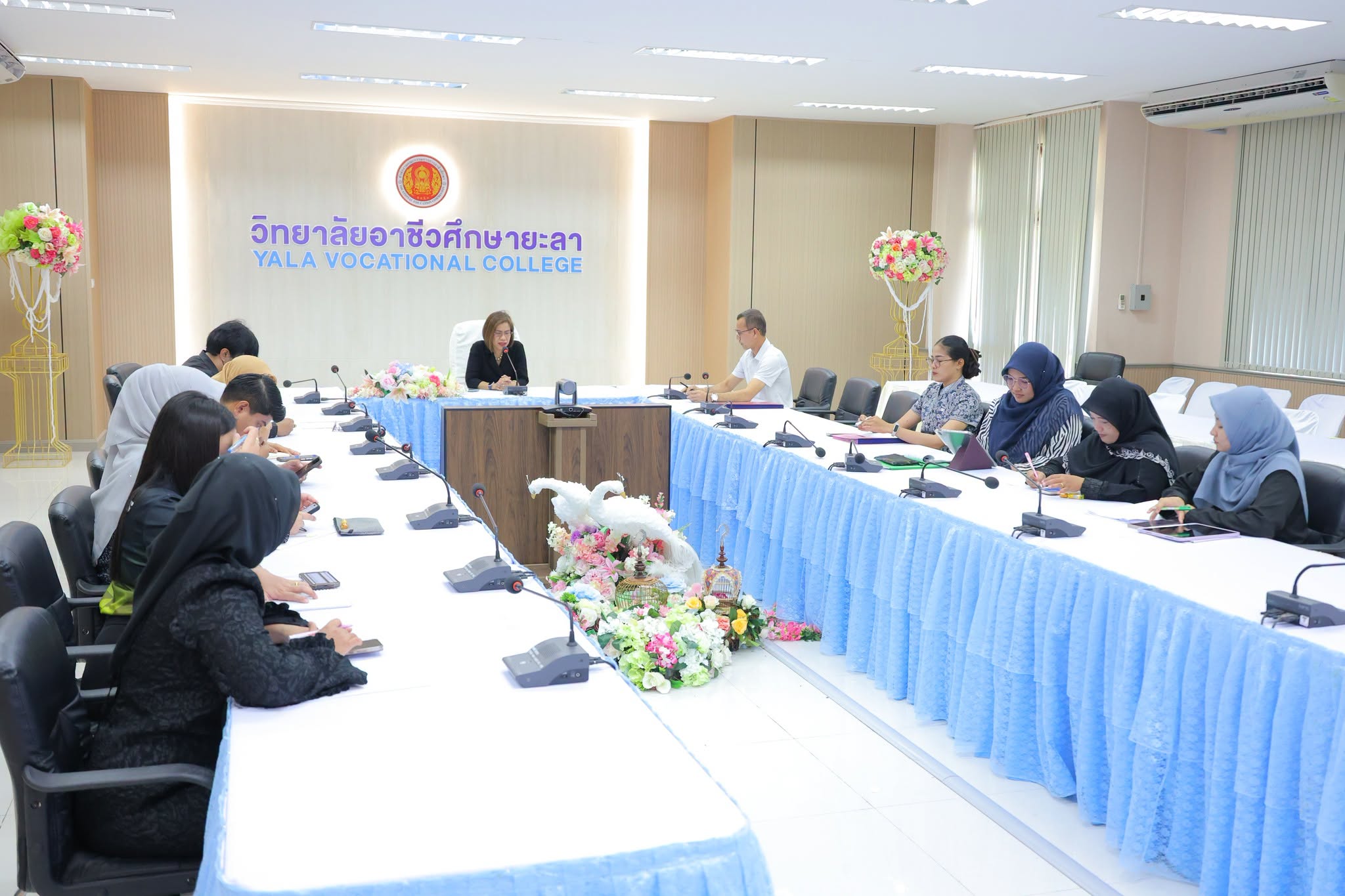 ประชุมเตรียมความพร้อมและวางแผนการดำเนินงานโครงการทุนนวัตกรรมสายอาชีพชั้นสูง (กสศ.) ปี 2569