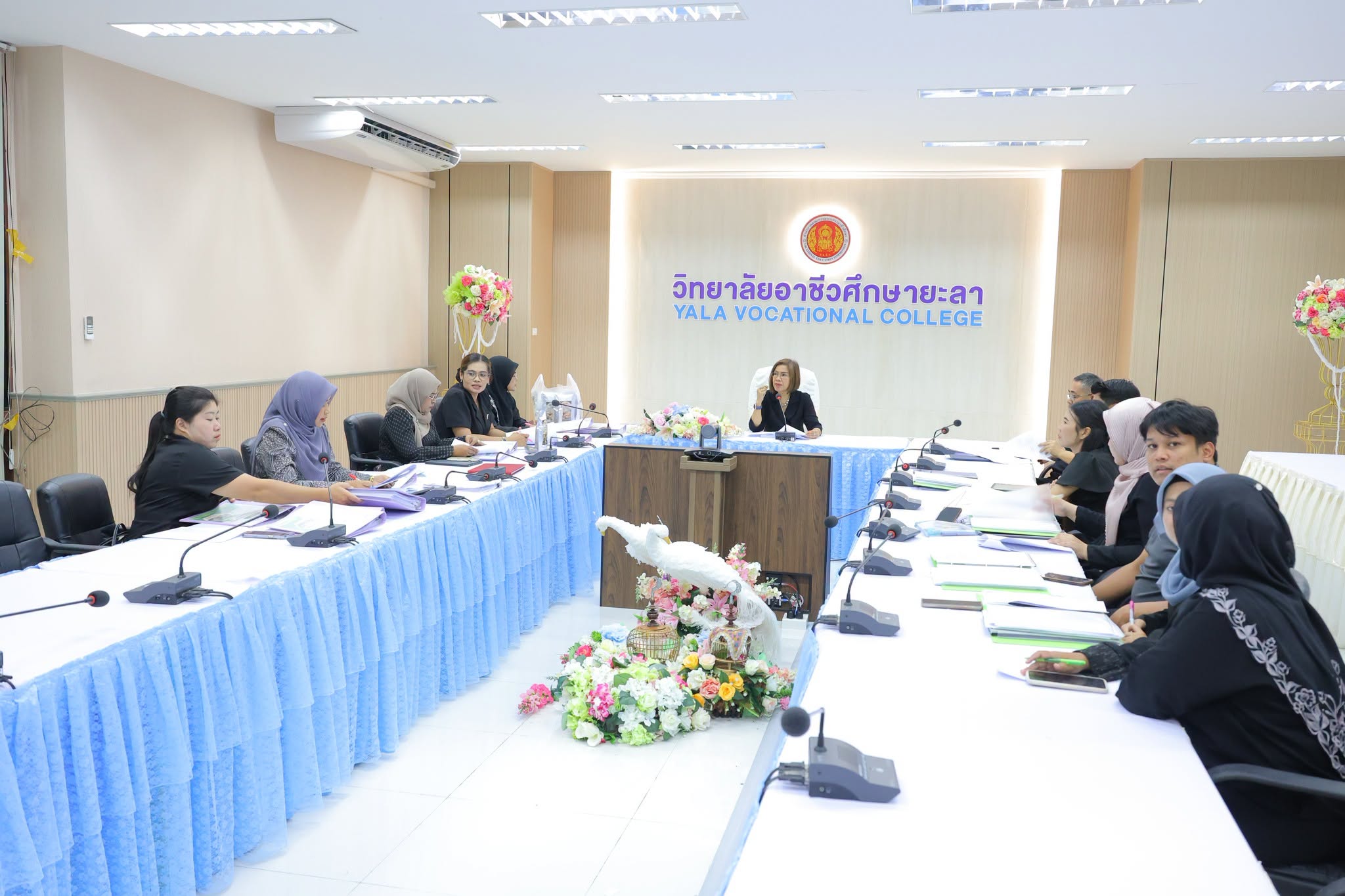ประชุมคณะกรรมการรับผิดชอบ ตัวบ่งชี้ผลการดำเนินงาน ของศูนย์บ่มเพาะฯ และนิเทศติดตามศูนย์บ่มเพาะผู้ประกอบการอาชีวศึกษาประจำปีงบประมาณ 2569 รอบการประเมินประจำปีการศึกษา 2568