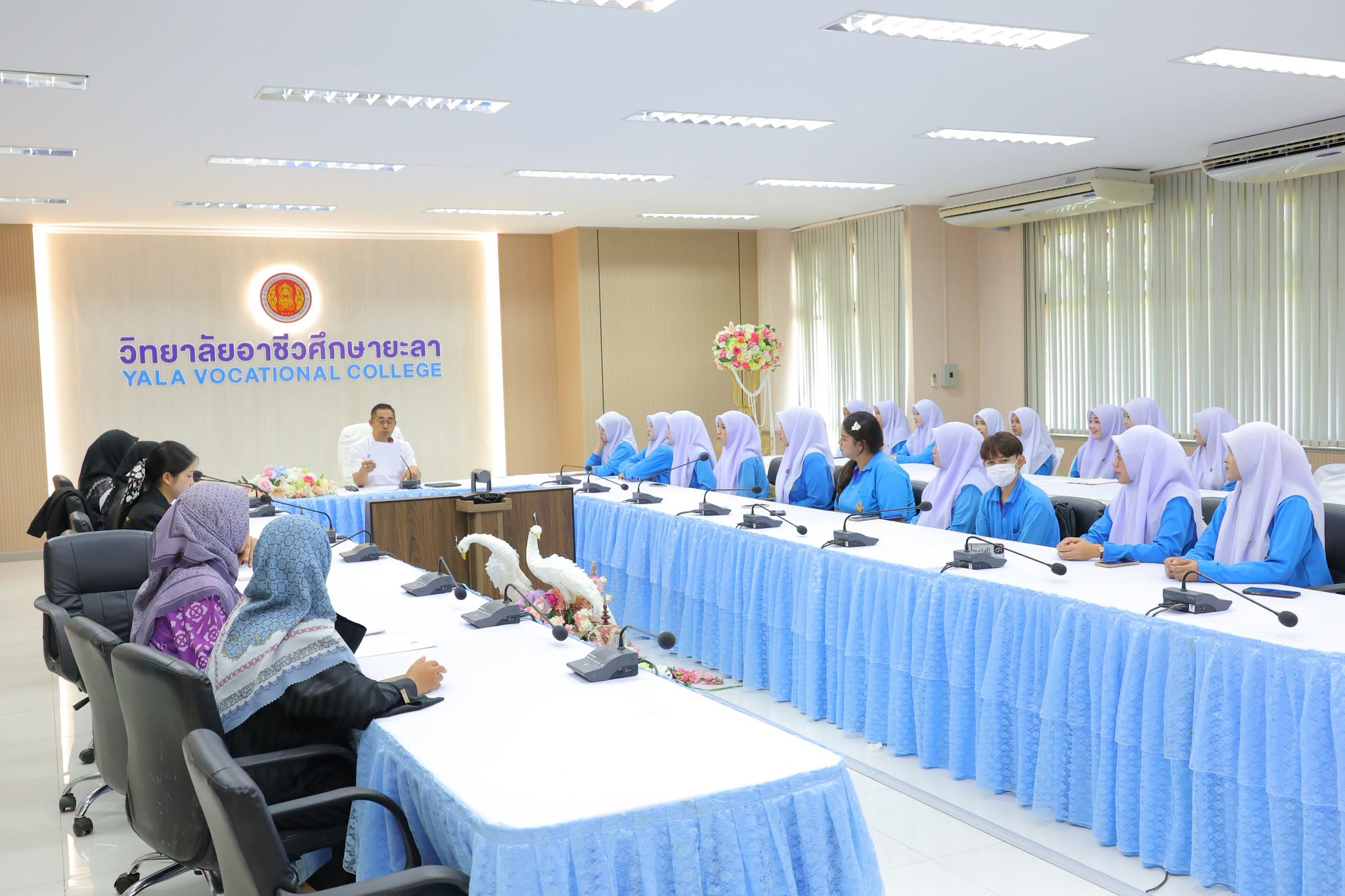 ประชุมจัดสรรงบประมาณในการดำเนินธุรกิจ ภายใต้โครงการส่งเสริมธุรกิจในสถานศึกษา ประจำปีการศึกษา 2569