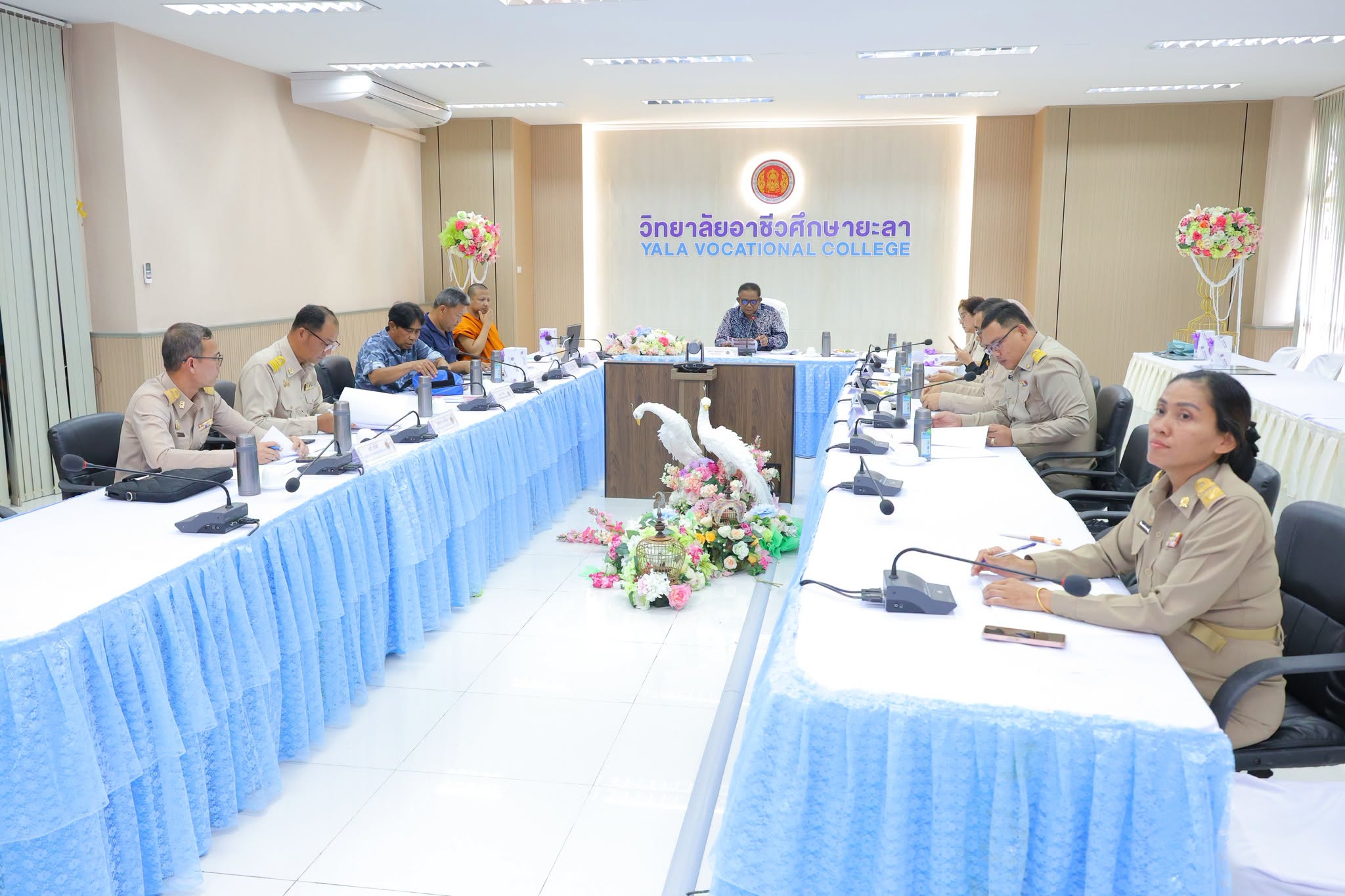 ประชุมคณะกรรมการวิทยาลัยอาชีวศึกษายะลา ครั้งที่ 4 ประจำปีการศึกษา 2569