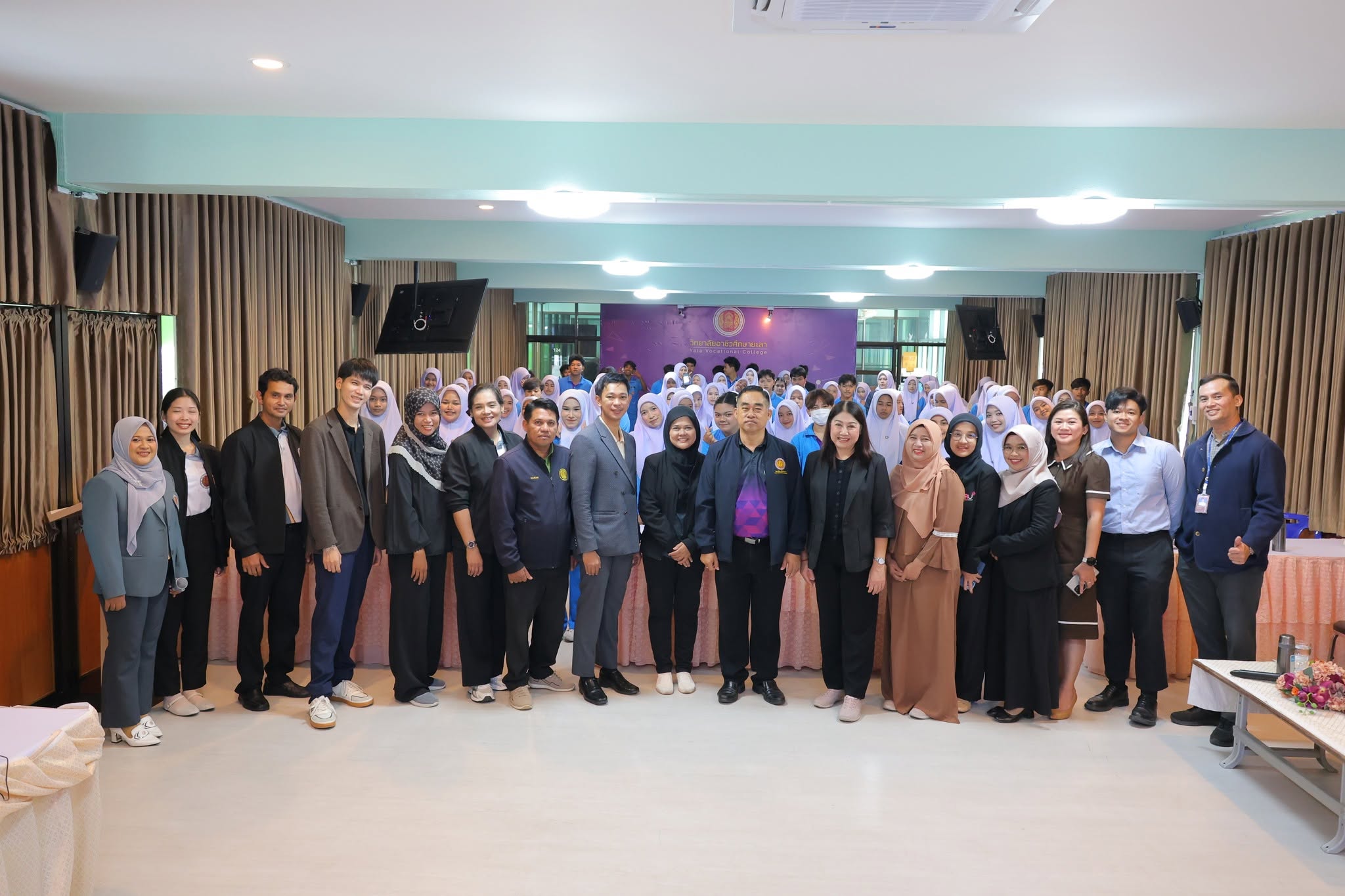 นิเทศติดตามนักเรียน นักศึกษา ผู้รับทุนโครงการสนับสนุนทุนการศึกษาเพื่ออาชีพในจังหวัดชายแดนภาคใต้ (ทุน CP ALL เยาวชนใต้)