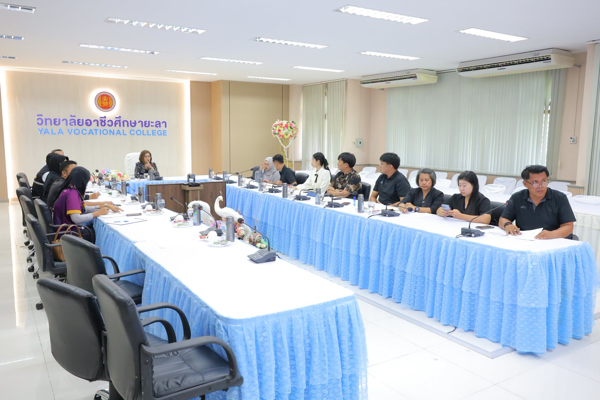 การประชุมเตรียมความดำเนินโครงการเดินทางไกลและอยู่ค่ายพักแรม ประจำปีการศึกษา 2569