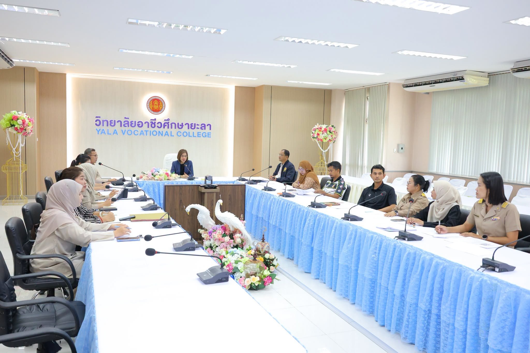 ประชุมเตรียมความพร้อม การแข่งขันทักษะวิชาชีพ และทักษะพื้นฐาน ประจำปีการศึกษา 2569