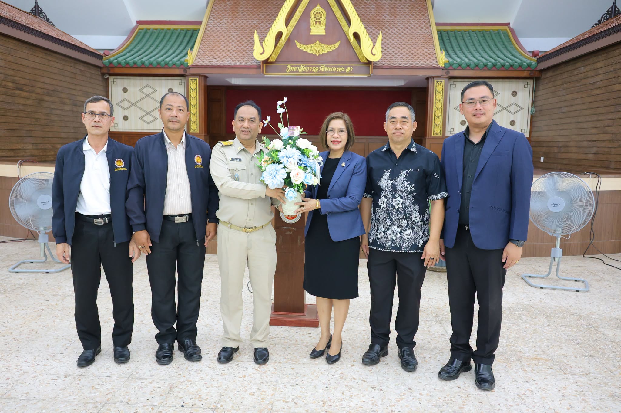 ขอแสดงความยินดีผู้อำนวยการวิทยาลัยการอาชีพนครยะลา